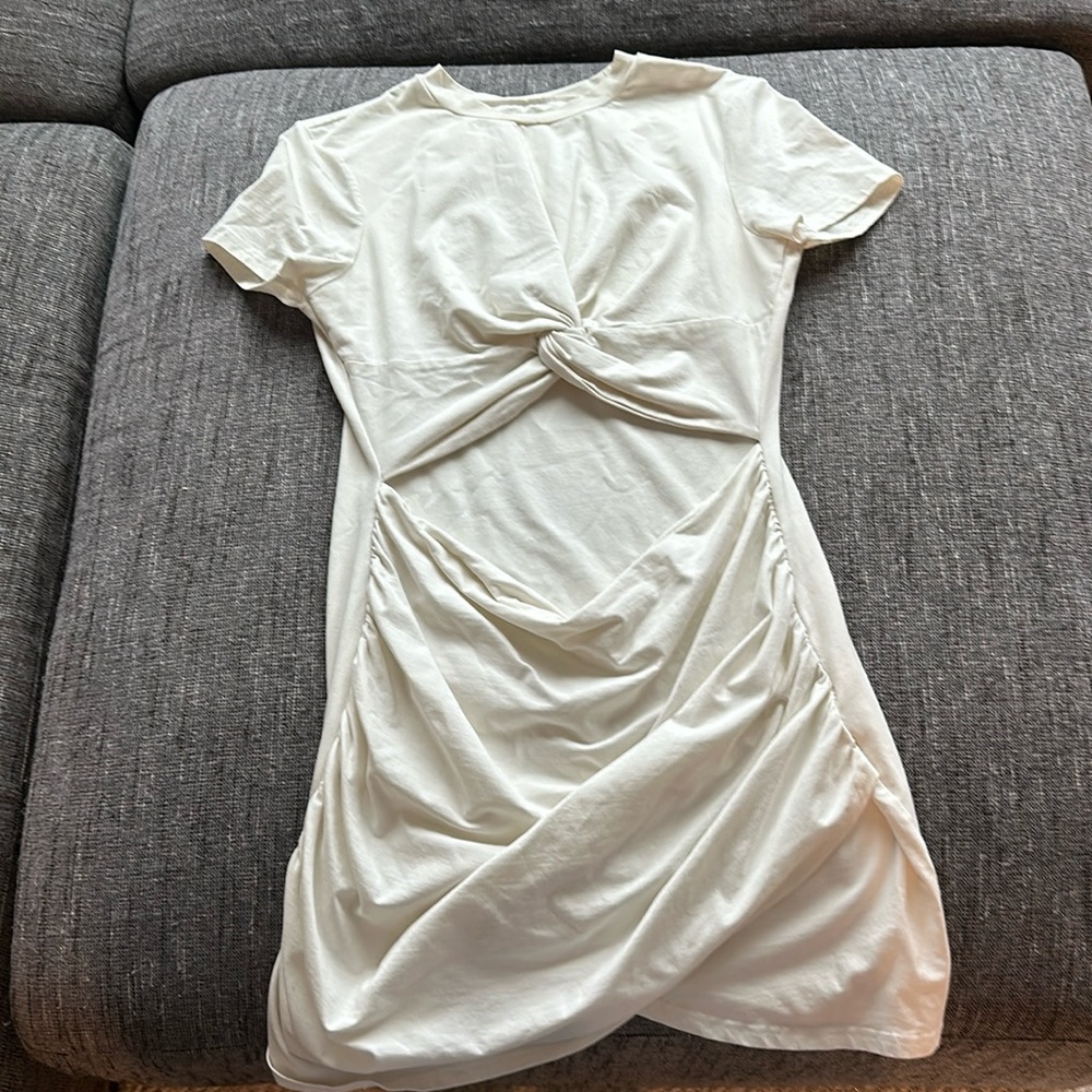 Superdown Twist Front Cutout Dress